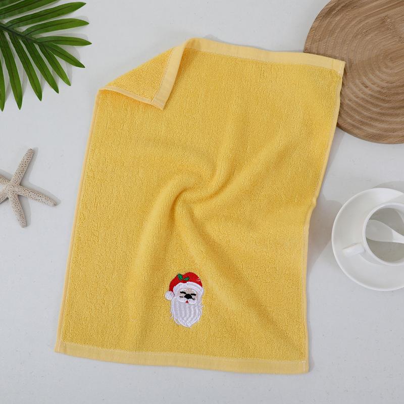 Holiday Gift Towel Embroidery Christmas Halloween Kitchen Towel Embroidery