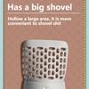 Portable Cat Litter Shovel Two In One Outdoor Pet Toilet Collector High Capacity Cleaning Tool for Household Cats