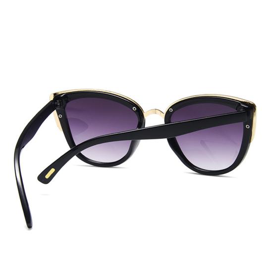 Women Sunglasses Gradient Shock Resistance Female Anti-UV Portable Sunglasses for Taking Photos