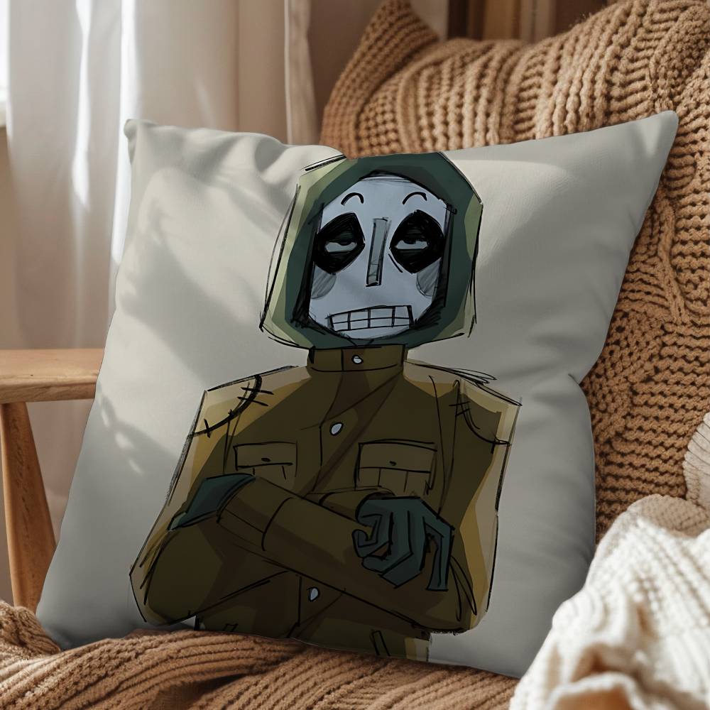 Operator MH Marble Hornets Pillow Case Pillow Case Living Room Sofa Cushion Cover Suitable For Home Bedroom Room Decoration