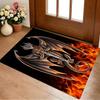 Dragon Fire Living Room Nonslip Area Rug Soft Carpet For Bedroom Game Playroom Sofa Office Home Decor Doormat Christmas Gift