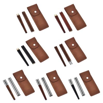 Foldable Chopsticks with Storage Case Easy To Carry Detachable Chopsticks Practical Tableware for Outdoor Dining
