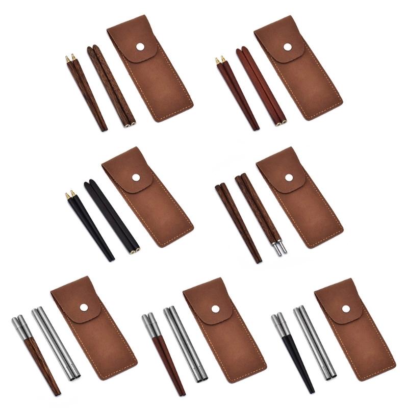 

Chopsticks with Storage Case Easy to Carry Detachable Foldable Chopsticks Tool