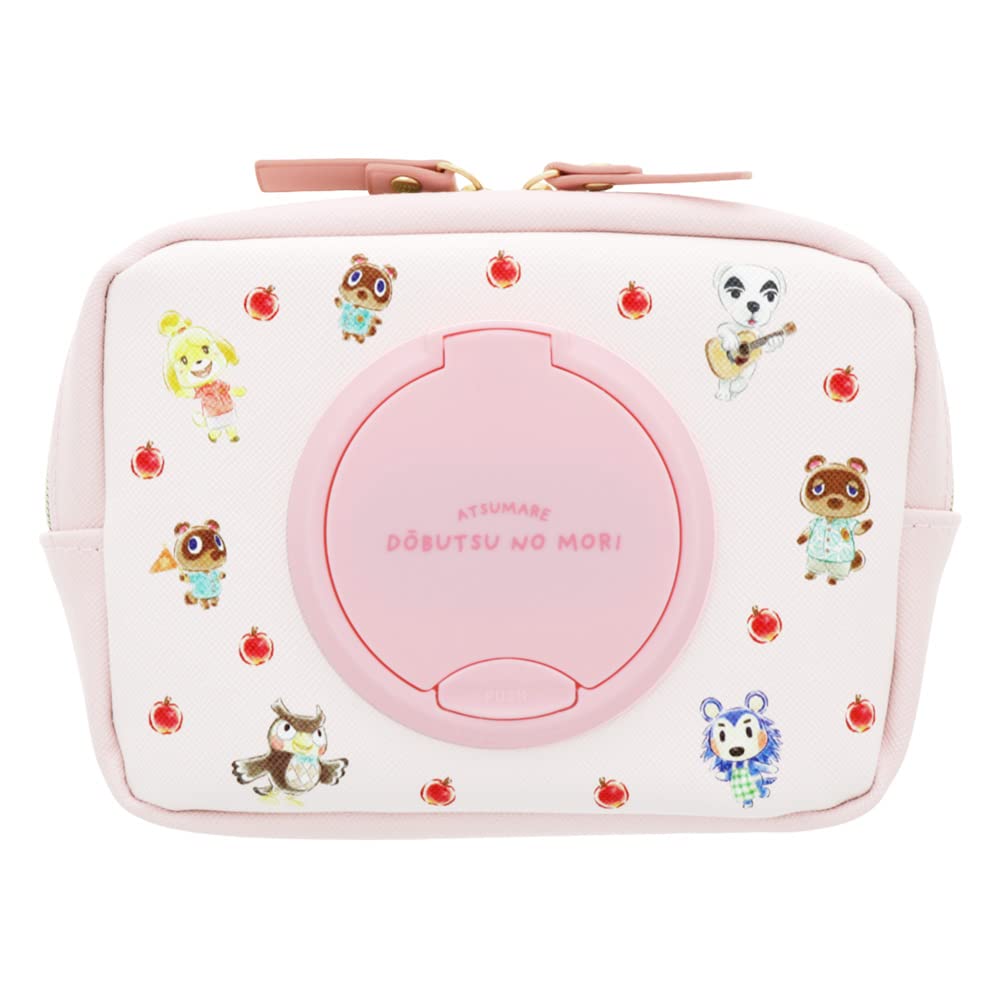 

Sunstar Stationery Animal New Horizons S2321084 Crossing Pouch/Sheet Case, Seepo, Pink, розовый