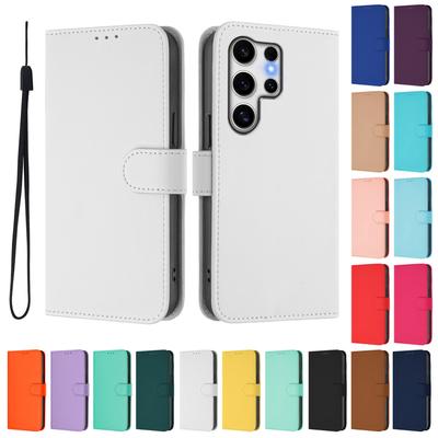 Leather Case For Samsung Galaxy A04 A14 A04S A04E A24 A34 A54 A13 4g 5g A23 A33 A53 A73 With Card Slots Flip Wallet Cover