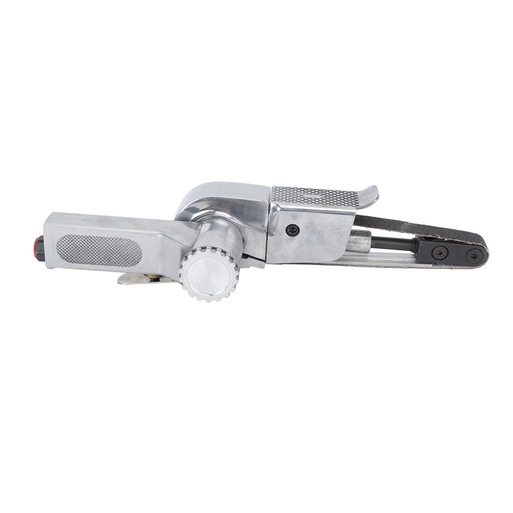 Pneumatic Belt Sander Adjustable Speed Smooth Grinding Angle Grinder Pneumatic Tool for Furniture