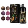 Hair Nourishing Shampoo for White Gray Hair Coverage Easy to Use 500ml