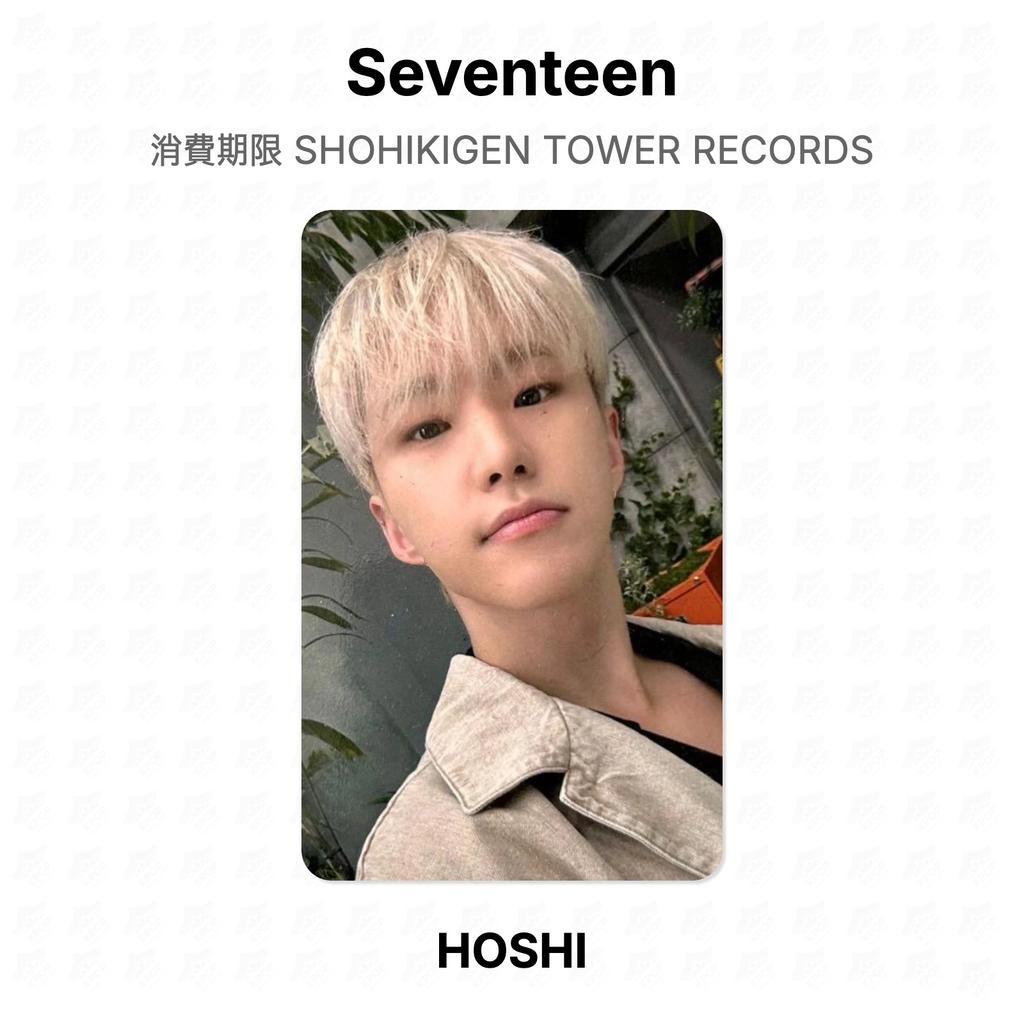 Seventeen SHOHIKIGEN TOWER RECORDS Official Photocard