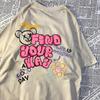 Find Your Way Life Is Amusing Mens T Shirt Harajuku Loose T-Shirt Anime Tee Clothes Casual Wears Tops Fashion Loose T Shirts