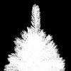 Maison Exclusive - Arbre de Noël artificiel pré-éclairé et boules blanc 120 cm