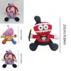 Der erstaunliche digitale Zirkus Plüsch Magische Zahl Zirkus Kaninchen Clown Puppe Lila Blase 15cm