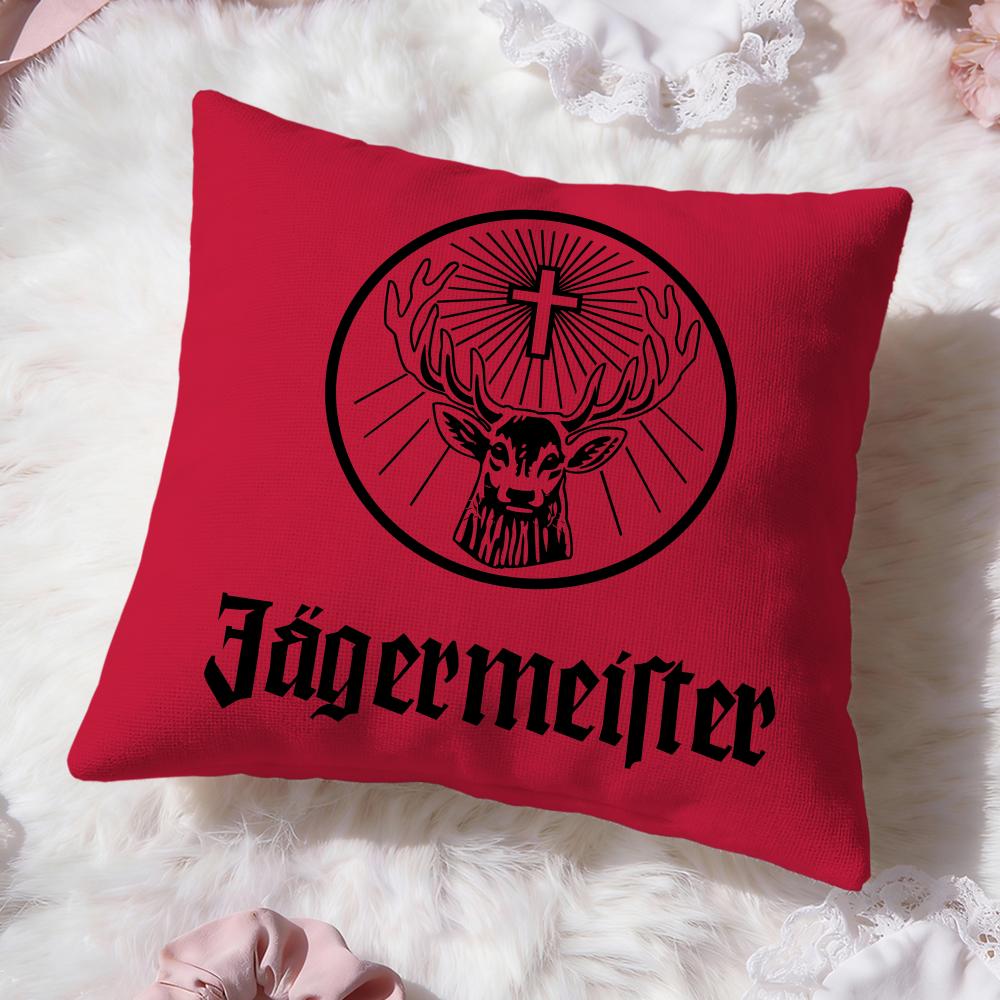 Marke j-Jagermeister Kissenbezug Premium Komfort Wendbarer Kissenbezug -Zwei in Einem Design für Jeden Raum & Autoinnenraum