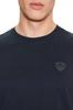 Emporio Armani Men's T-shirt, Navy Blue Cotton, Short Sleeve, Size L