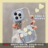 Applicable to 11promax Apple mobile phone case iphone11 oil painting tulip 11 transparent 11 mirror 11 high sense