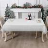 3pcs Plastic Tablecloth Waterproof Oil Proof Reusable Table Cover Rectangle Dot Pattern Table Cloth for Banquets Picnics Party