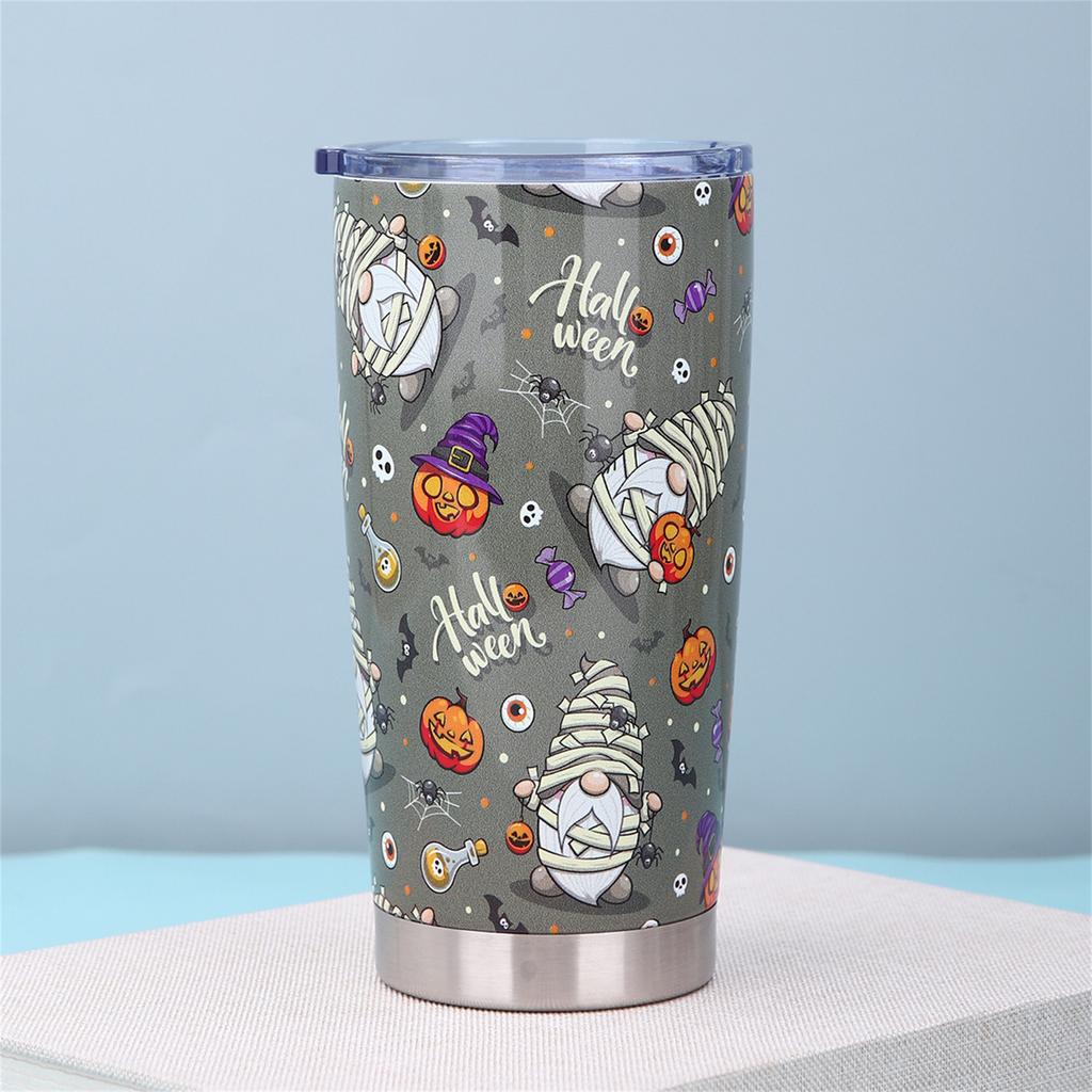 20oz Insulated Stainless Steel Coffee Mug Tumbler Cup Thermal Travel Mug Double Wall Vacuum With Straw For Men Women Cold Hot Coffee