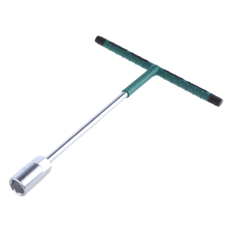 6/8/10/12/14/16/18mm T Shape Handle Hex Key Wrench Hexagonal Head Spanner Wrench for Home Repair Mechanical Maintenance