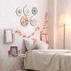 5pcs Wooden Wall Art Decoration Wall Hanging Wall Farmhouse Geometric Hanging Decoration Home Furnishings Craft Pendant