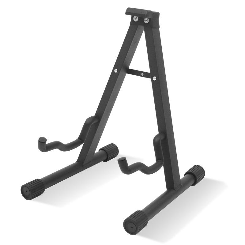 Foldable A-Frame Portable Guitar Stand for Electric & Acoustic Guitars