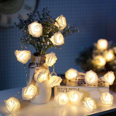 3m Çiçek Peri Işık Dizisi 20 LED Çelenk Işıkları Sevgililer Günü Gül Çiçek Işık Dizisi Parti Düğün Anneler Günü Doğum Günü Noel