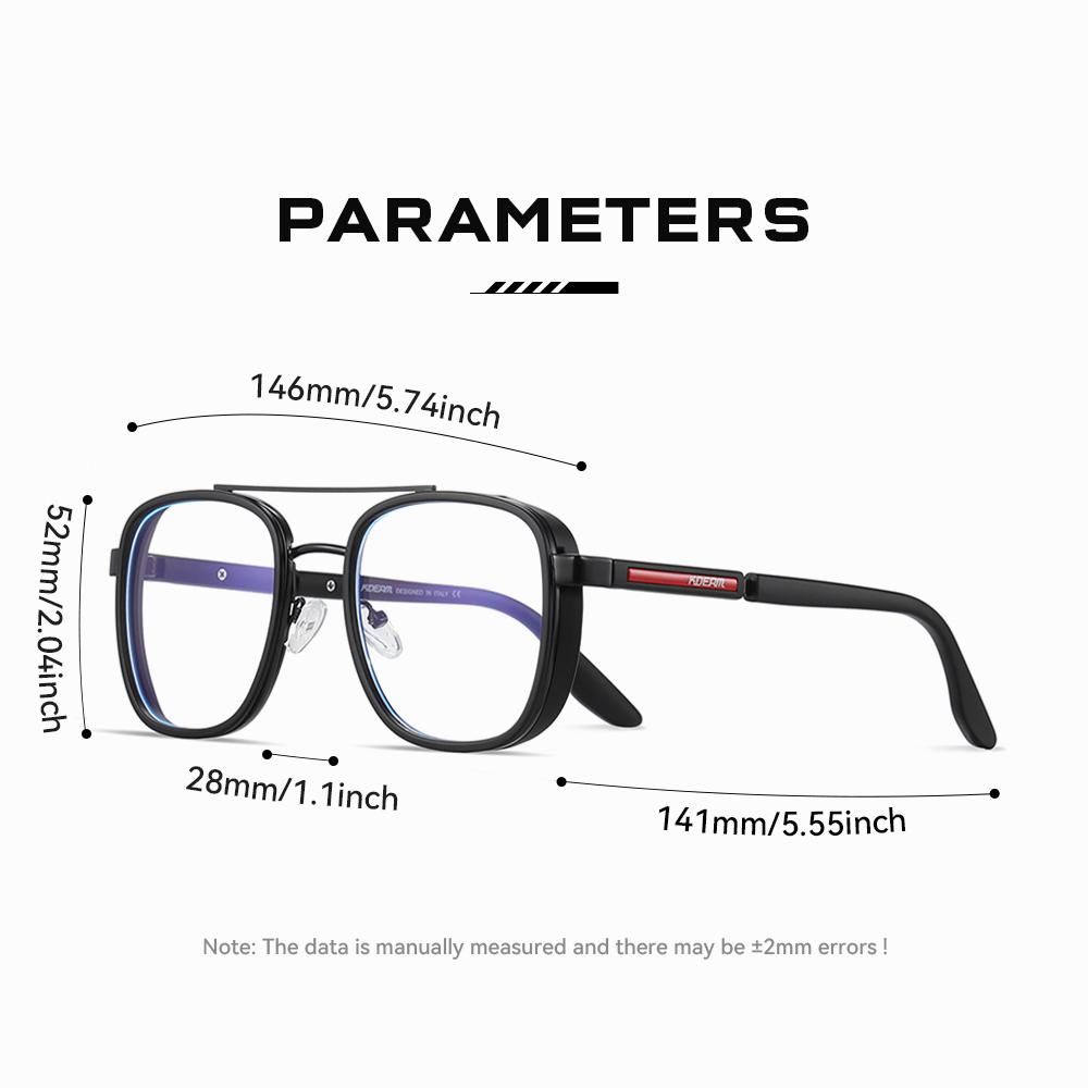 KDEAM Legend Design Anti Blue Light Eyeglasses Non-Prescription Computer Glasses Eye Protection Occupational Glasses KD337