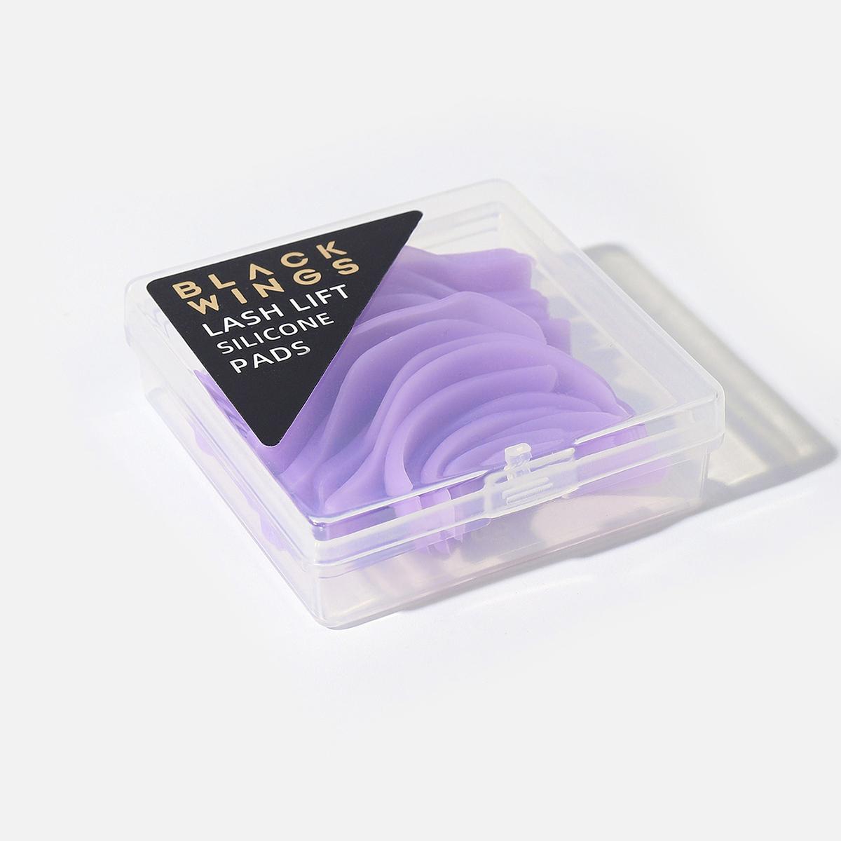 

Blackwings 7 пар силиконовых подушечек для завивки ресниц, синие, подушечки для завивки ресниц, с таблицей размеров, гипоаллергенные многоразовые аксессуары 7 pairs фиолетовый