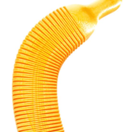 3D Printed Retractable Banana Toy Stress Relief Bendable Banana Cucumber Fidget Toy Flexible Fruit Shape Anti-anxiety Desk Toy