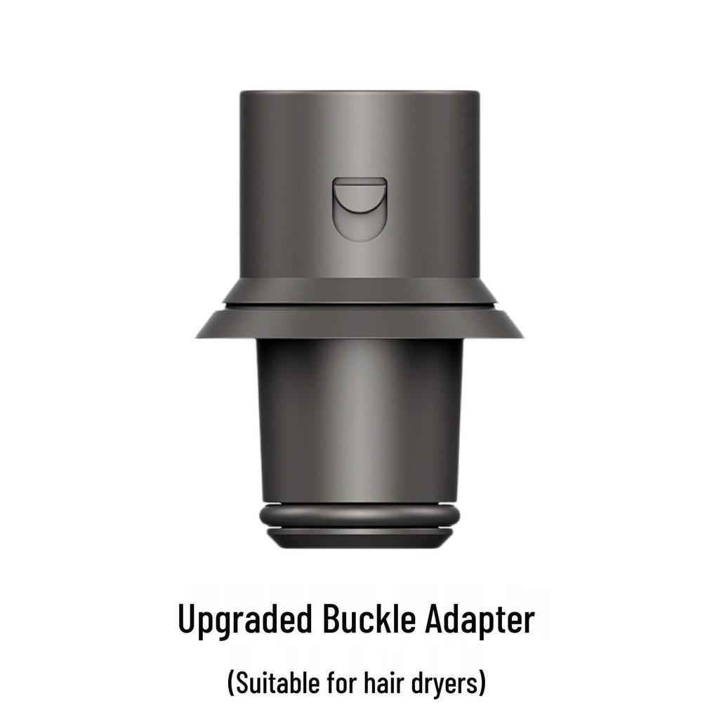 Dyson Curling Iron Accessories: Curling Tube, Wind Nozzle, Pre-Styling Diffuser, Comb, & Styling Tool.