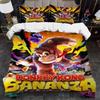 D-Donkey K-Kong Bananza Duvet Cover Set Soft Wash Bed 3 Piece Summer Comfortable Student Dormitory Home Baby Bedding Best Seller