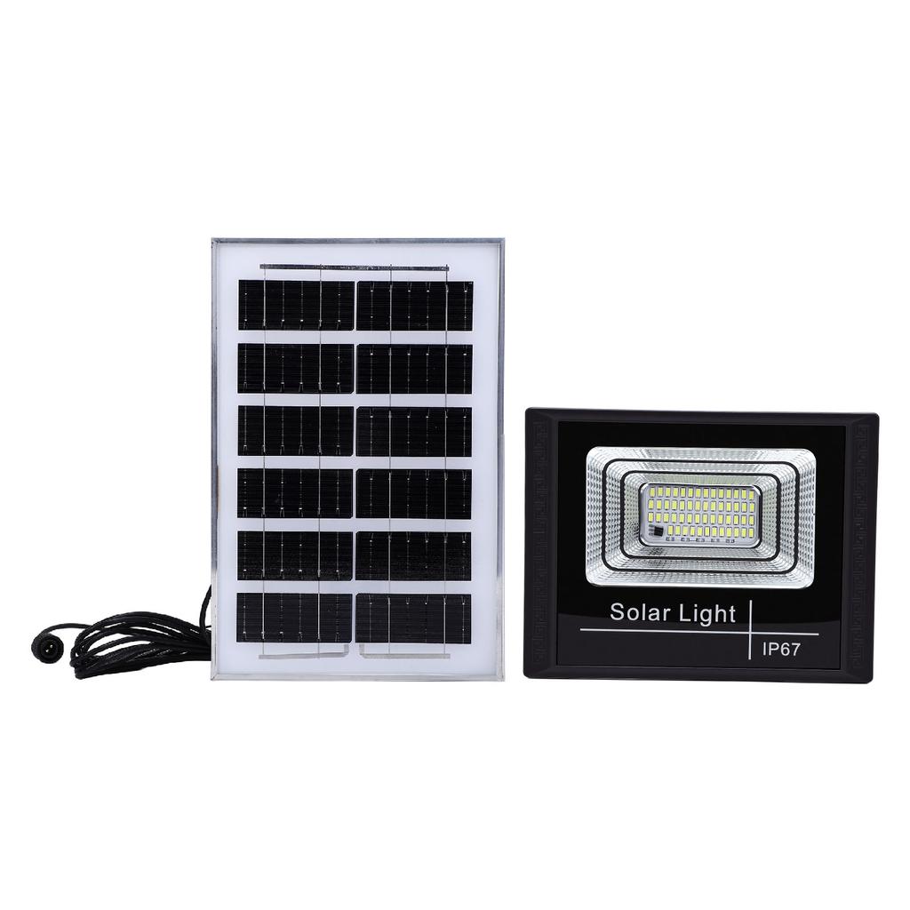 LED Solar Floodlight IP67 Water Proof Auto Dusk To Dawn Sensor Solar Security Light for Outdoor Yard Balcony Garage Garden