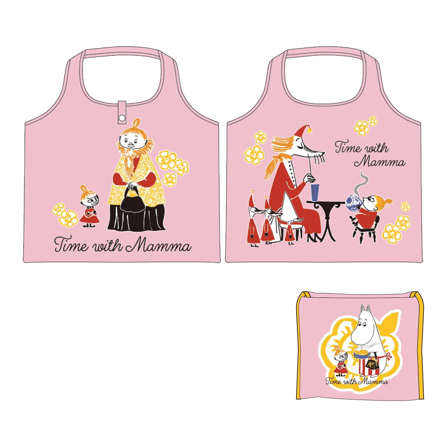 Маленькая планета Сумка для покупок Муми-тролль ВРЕМЯ С МАМОЙ PK 2740₽