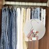20PCS Boot Hanger Clips,Laundry Hanging Hooks Clothes Pins for Closet Organizer, Space-Saving Clothes Clips for Home Use