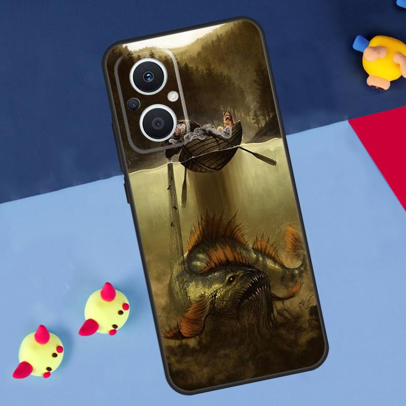 Fish Fishing For OPPO Reno 7 8 Lite 8T 10 11 12 13 14 Pro 11F 12F 13F 14F OPPO Find X8 X5 X6 X9 Pro Case