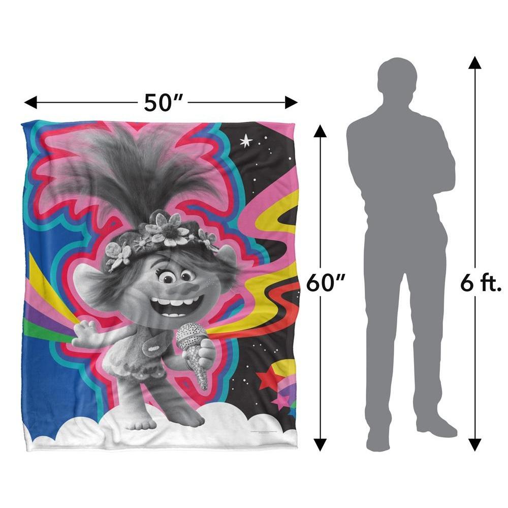 Trolls Sing It Together Silky Soft Touch Blanket