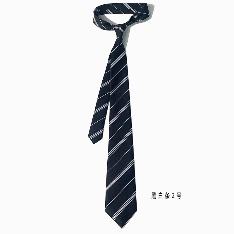 Korean version casual necktie fashion retro plaid men and women neck tie classic tie