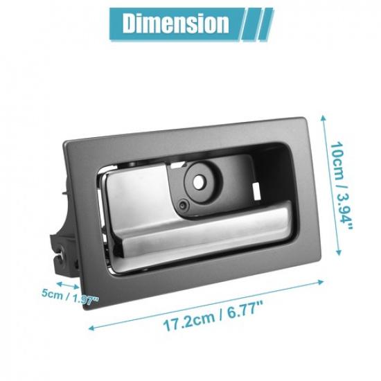 Innentürgriff Vorne Links Fahrerseite für Ford F150 9L3Z1522601CB Grau