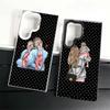 Mama Baby Mode Punkt Design Stoßfeste Handyhülle für Samsung Galaxy S26 Edge S25 Ultra S24 FE S23 Plus S21 Hülle Anti-Fall-Schutz