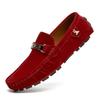 Scarpe da Uomo in Pelle Scamosciata Taglia Grande 50 Mocassini Comode Scarpe Casual Unisex Scarpe da Guida Mocassini Scarpe Piatte Calzature da Uomo