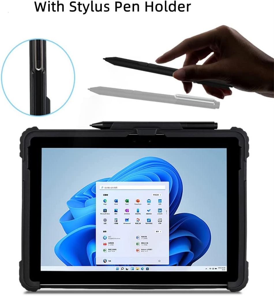 Surface Go with Shoulder Hand Strap Pen Stylish Keyboardless Surface Go Go Go Go Surface Go Stylish Keyboardless Clear 4/Go 3/Go 2/Go Case, Clear,