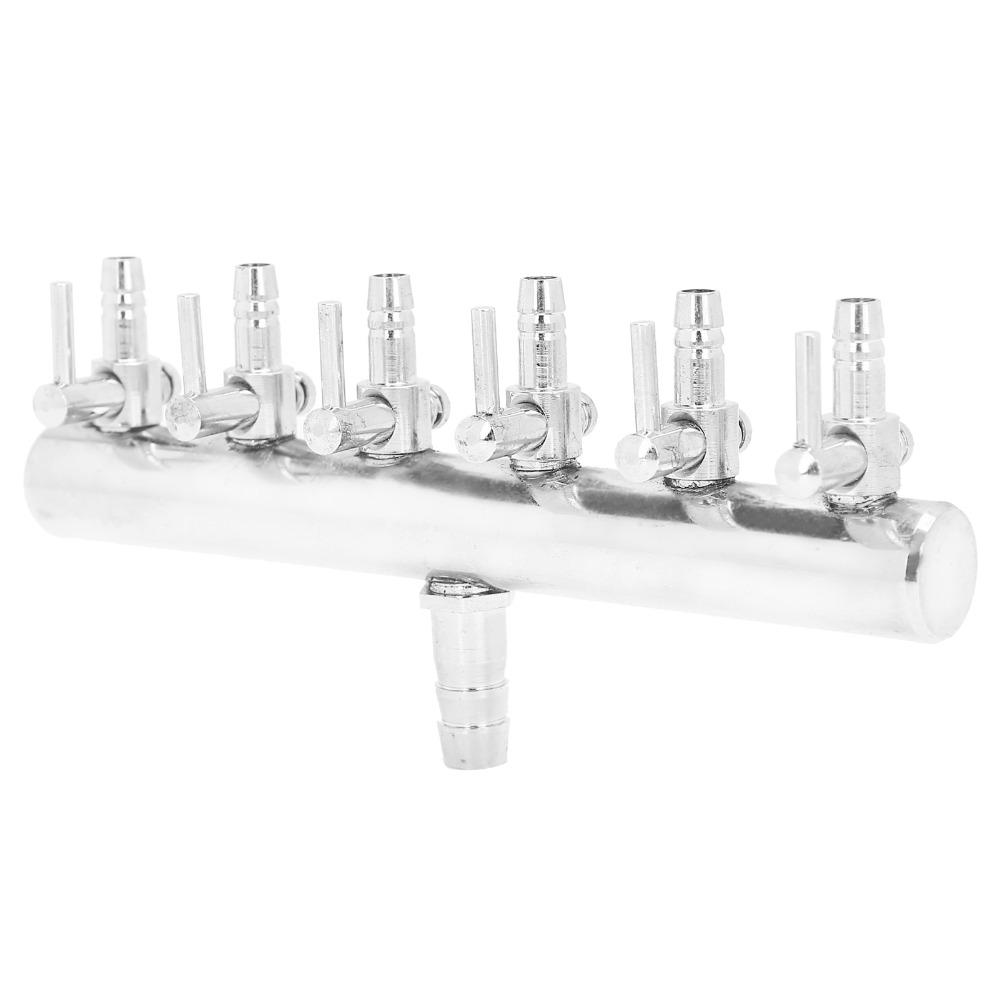 Lever Valve Aquarium Valve Stainless Steel Air Distributor Durable Air Flow Valve Fish Tank