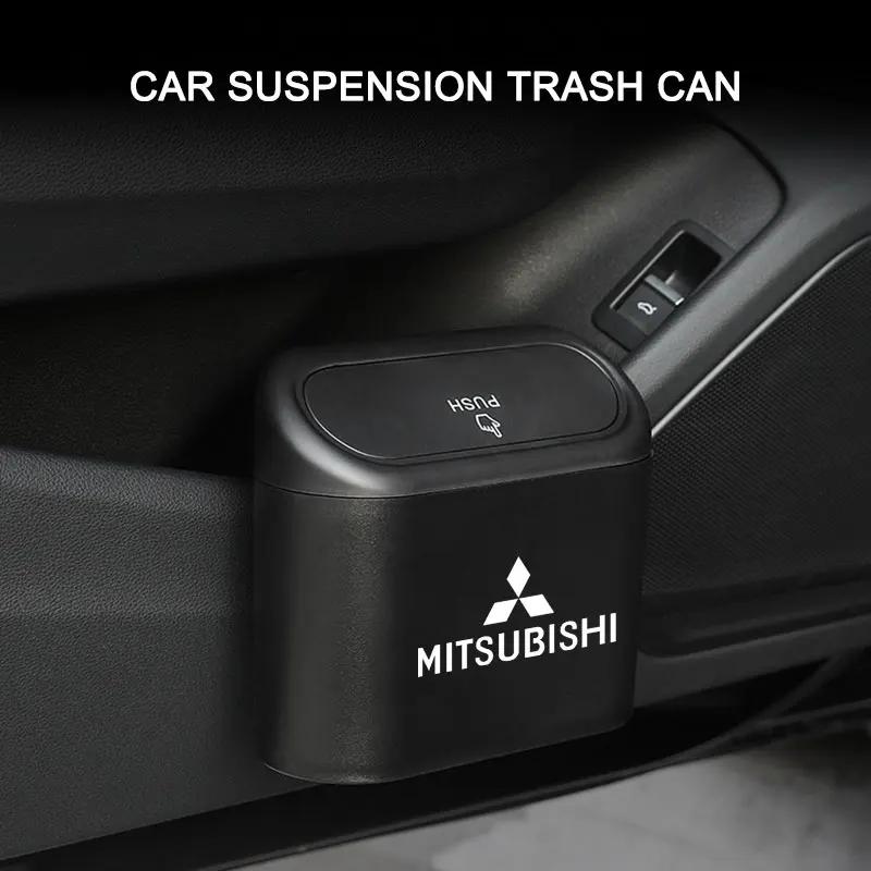 Bljm6 Auto-Mülleimer Aufbewahrungsbox Fahrzeug Multifunktionale Müll-Staubbox Für Mitsubishi ASX Lancer Pajero Outlander L200 EVO Lancer