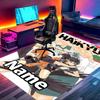 Custom Name Personalized Haikyu Print Carpet, Versatile Home Decor Rug, for Playroom, Apartment, Balcony, Entryway, Hallway Gift