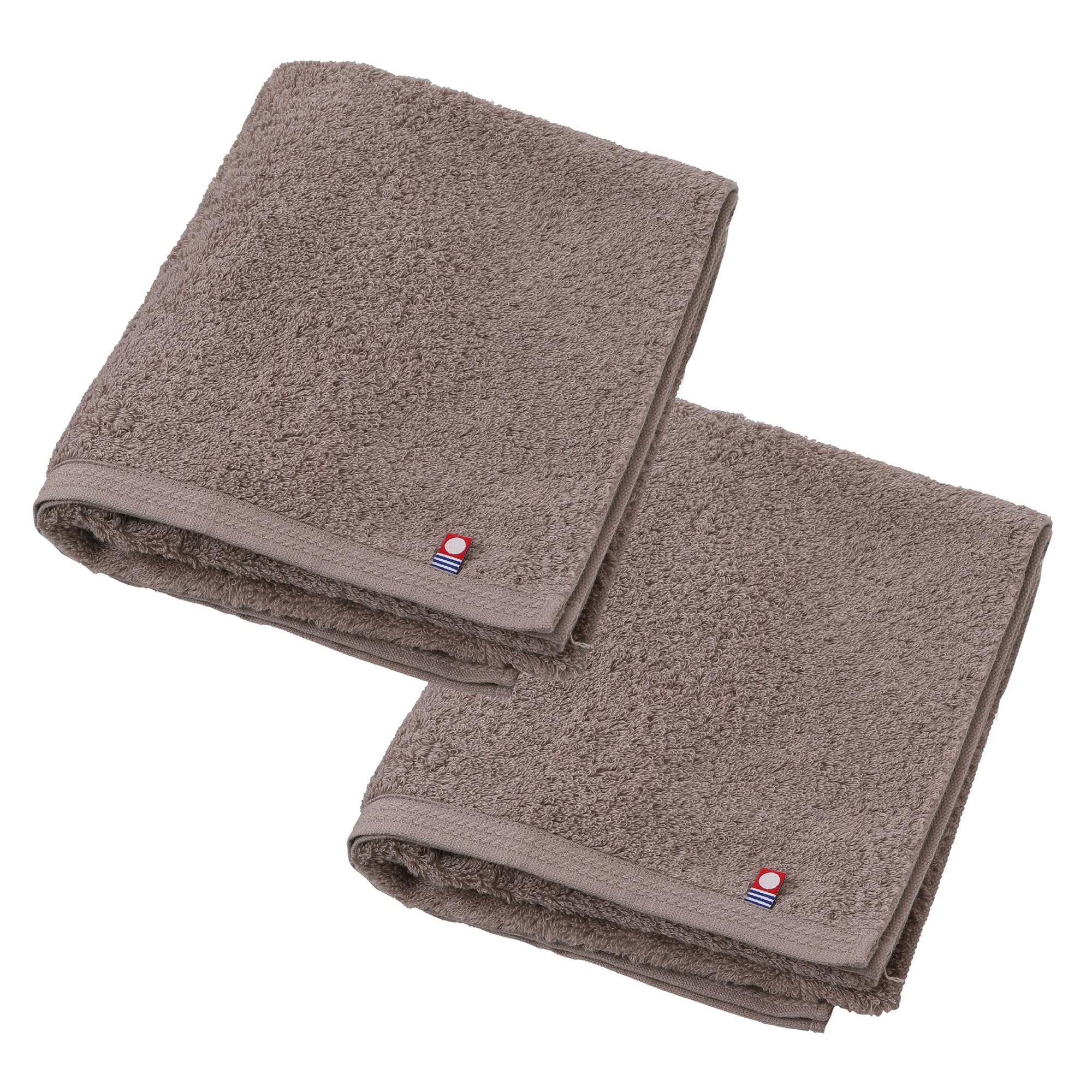 

Nishikawa Mini bath towel set of big face easy to compact made in made in brown [CP] [Nishikawa] 2, towel, dry, size, 100% cotton, Imabari, Japan,