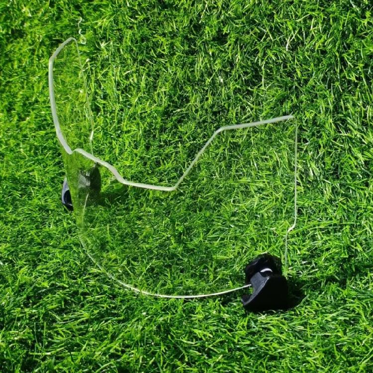 Scratch Resistant Football Helmets Eye Shield Facials Protection Visors Football Visors Clear Football Helmets Visors