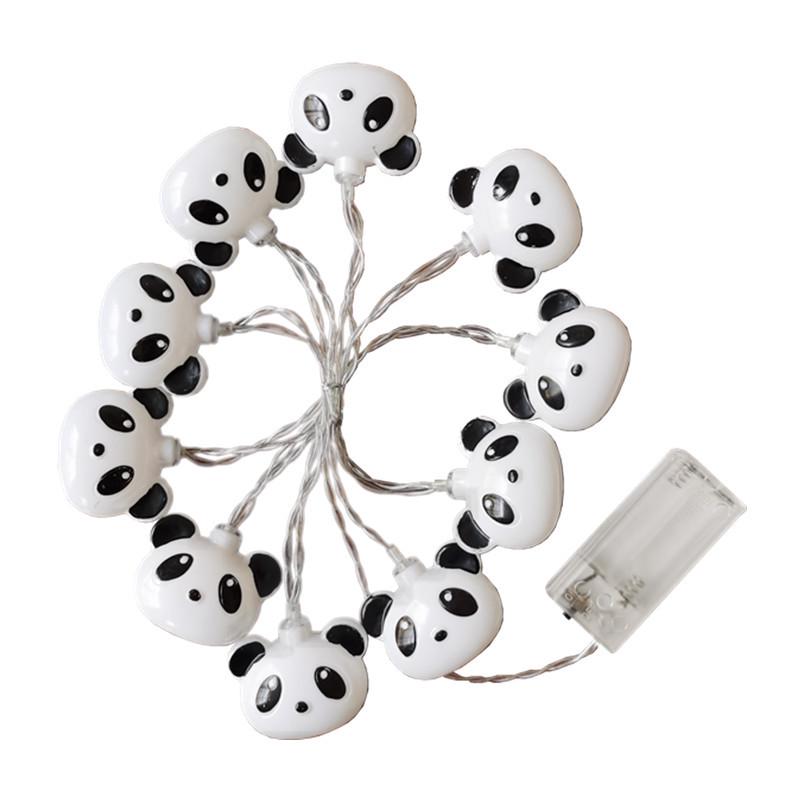LED Panda String Lights for Indoor Decoration and Festival Atmosphere