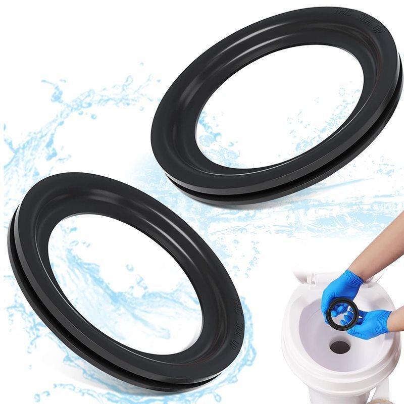 For Dometics 300 RV Toilet Replacement Parts 385311658 Flush Ball Seal Kit, Solves RV Leakage, Problem 2 Pack
