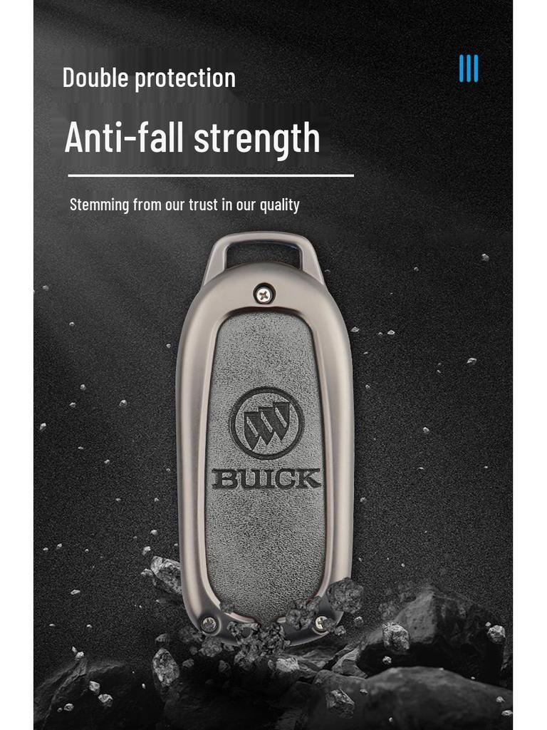 Buick Key Cover: Compatible with Envision, Regal, LaCrosse, Excelle, Verano, Enclave & GL8.