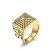 2026 Egyptian Pyramid Eye of Horus Pharaoh Ring Men's Finger Ring