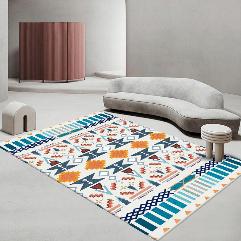 Carpet Living Room New Chinese Style Sofa Coffee Table Bedroom Easy To Maintain Home Use Bedside Mat