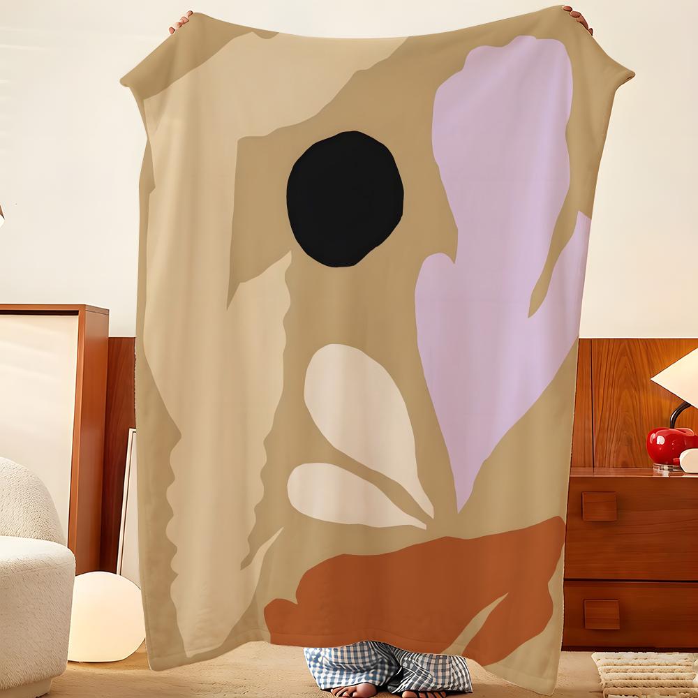 Artist S-Sylvia T-Takken Throw Flannel Throw Blanket, Lightweight Cozy, Durable Washable Cute Cool